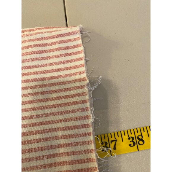 Lauren Conrad Skinny Pants Crop Red & White Stripe Size 18 - Picture 8 of 11